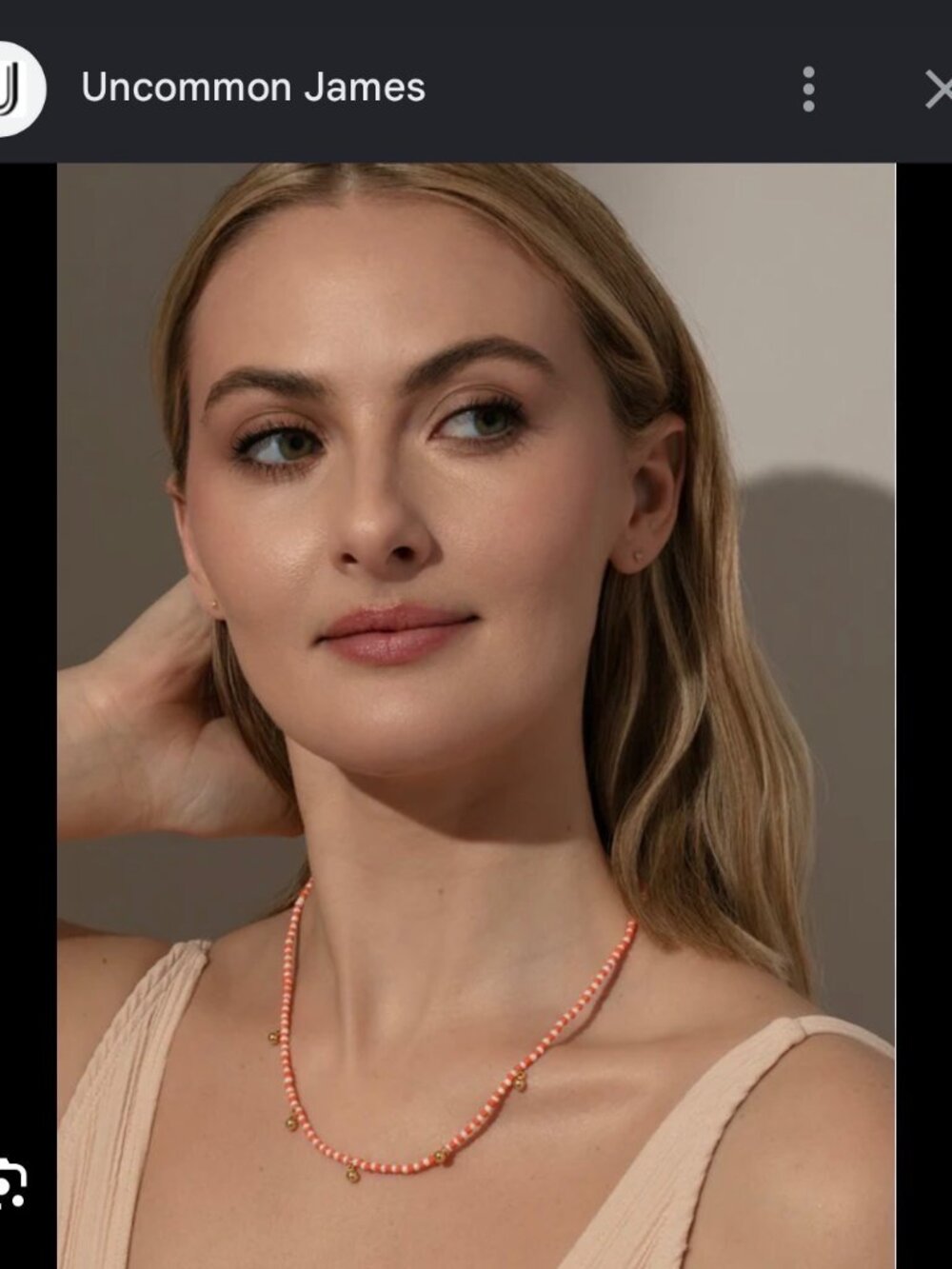 Uncommon James Sunset Beaded Necklace